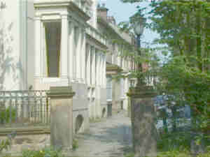 Bank Parade, a terrace of mid-19th century houses