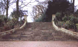 The Lower Terrace, at the southern end of the Walk