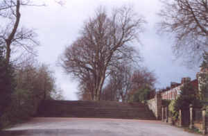The Upper Terrace, at the southern end of the Walk
